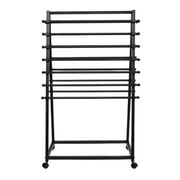 Xianers Ribbon Holder Organizer Rack , 7 Tier Ribbon Spool Holder Stand,Metal Sewing Organizer Display Shelf for Craft Room,Cake Shop,Flower Store